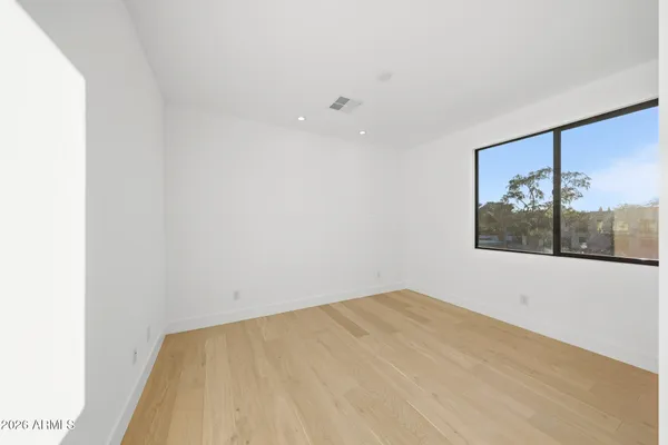 a view of empty room