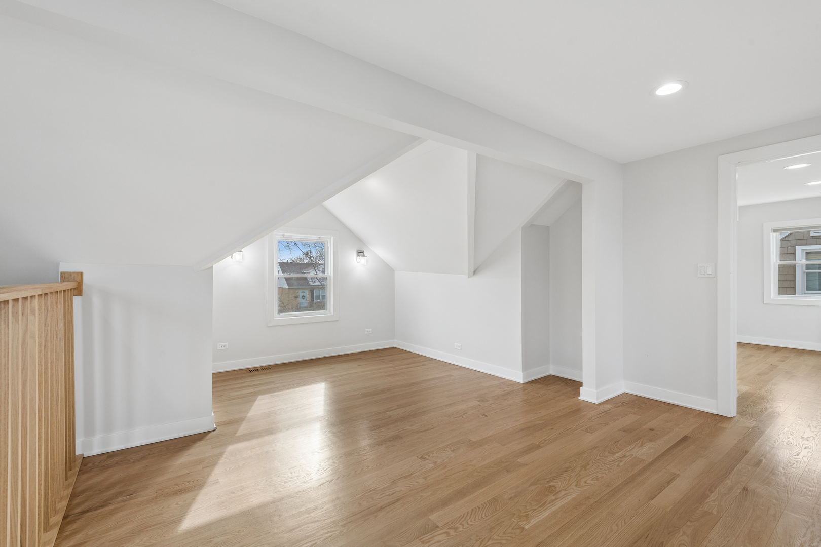 512 North Elm Street Mount Prospect, IL 60056 - Photo 12 of 24 an empty room with wooden floor and windows