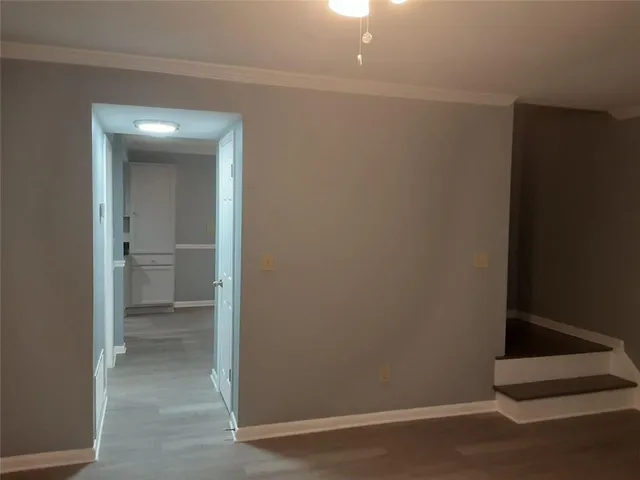 wooden floor in a gallery