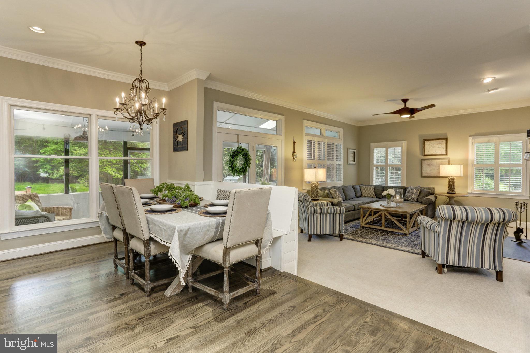 2008 Chesapeake Road Annapolis, MD 21409 - Photo 53 of 53 Open floorplan between kitchen and family room