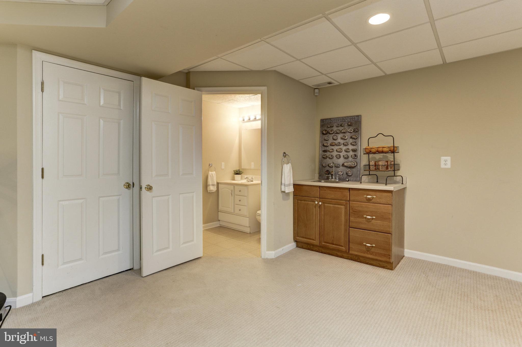 2008 Chesapeake Road Annapolis, MD 21409 - Photo 35 of 53 Basement wet bar and half bath