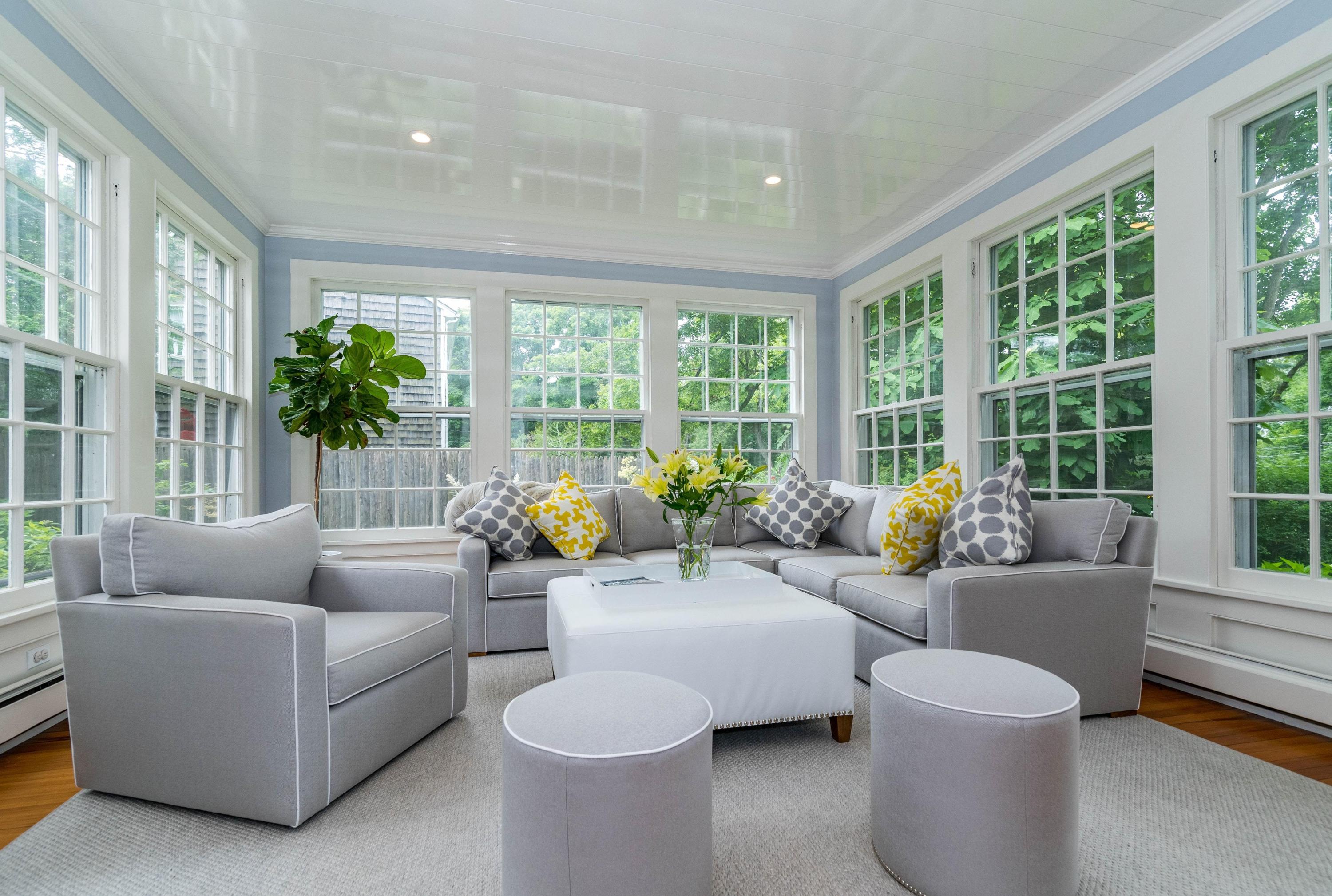 83 West Lane Ridgefield, CT 06877 - Photo 8 of 23 a living room with furniture and a large window