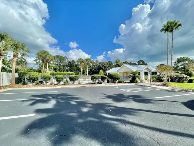 a view of street with houses