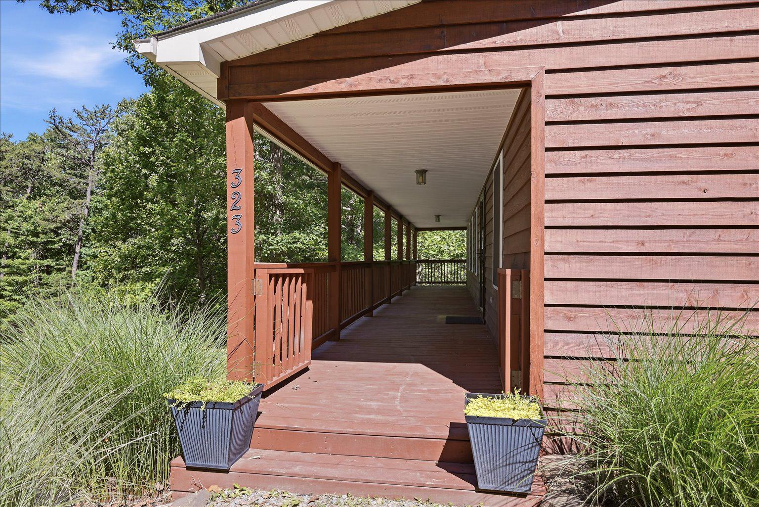 323 South Timber Ridge Road Cross Junction, VA 22625 - Photo 11 of 109 Front porch gate