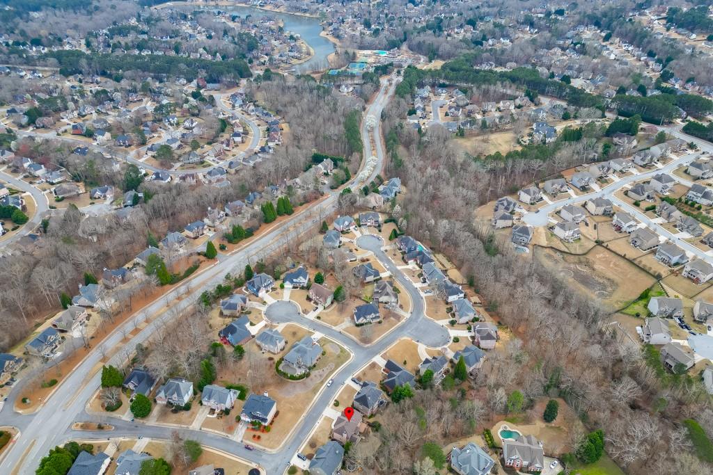 1830 Sanborne Way Dacula, GA 30019 - Photo 33 of 33 an aerial view of a house with a yard