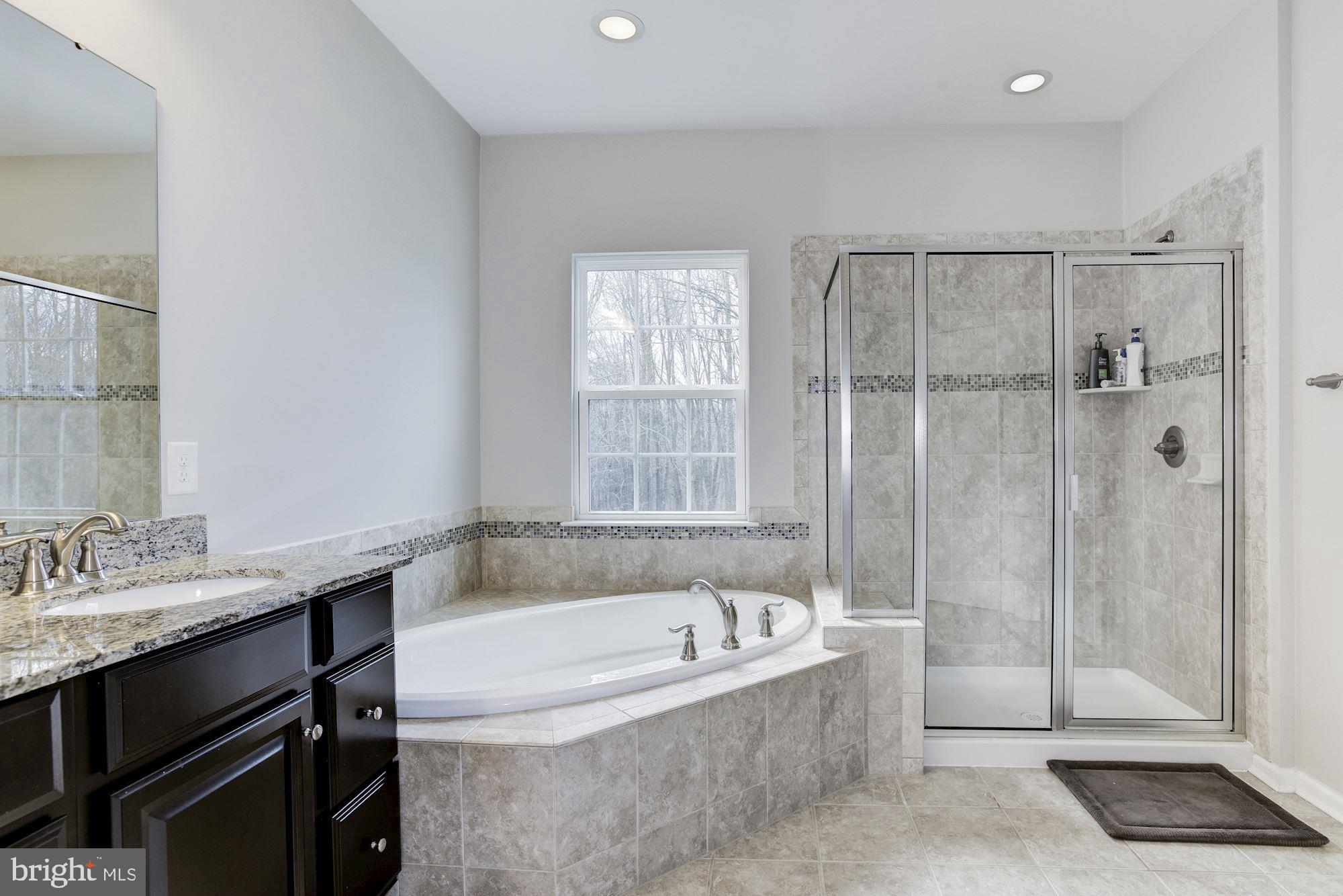 16 Grace Drive Marlton, NJ 08053 - Photo 29 of 41 Master Bathroom with Tub and Stall Shower