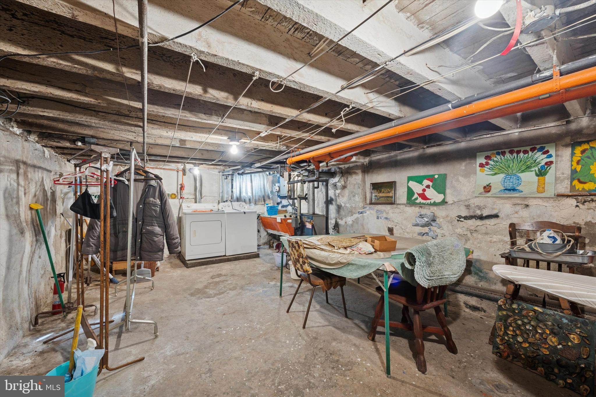 2020 South 9th Street Philadelphia, PA 19148 - Photo 15 of 19 a view of a storage room with a table and chairs