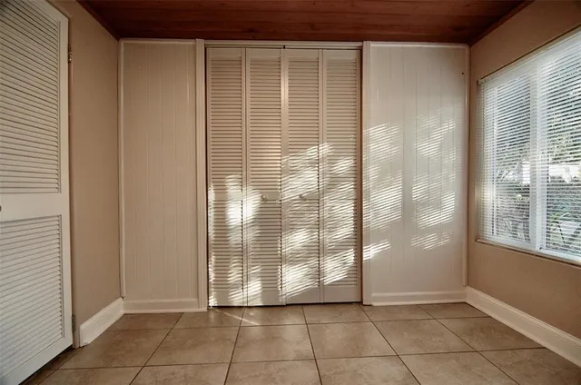 a view of a room with window