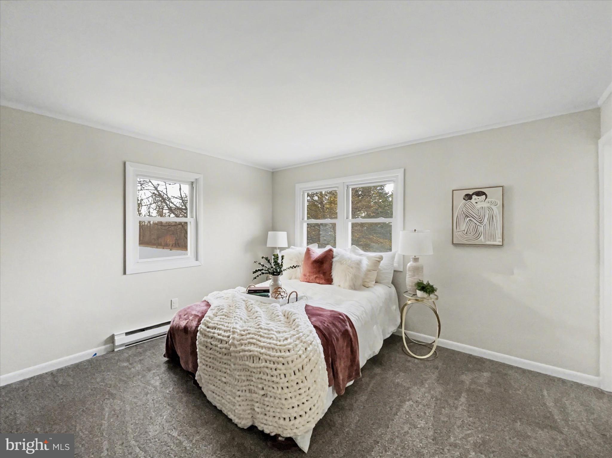 2206 Ridge Road Glenville, PA 17329 - Photo 14 of 23 a bedroom with a bed and glass window