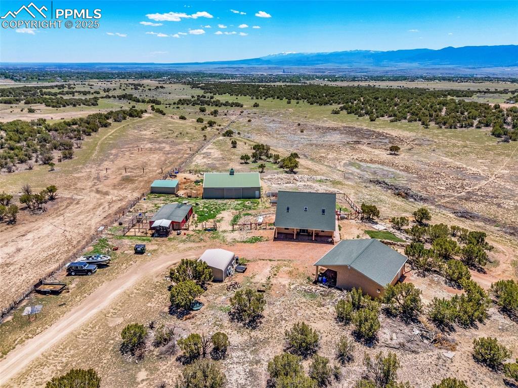 770 Cedar Hills Road Penrose, CO 81240 - Photo 42 of 49 a view of yard with ocean view