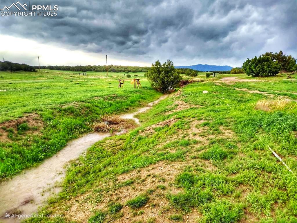 770 Cedar Hills Road Penrose, CO 81240 - Photo 45 of 49 a view of a big yard with lots of green space