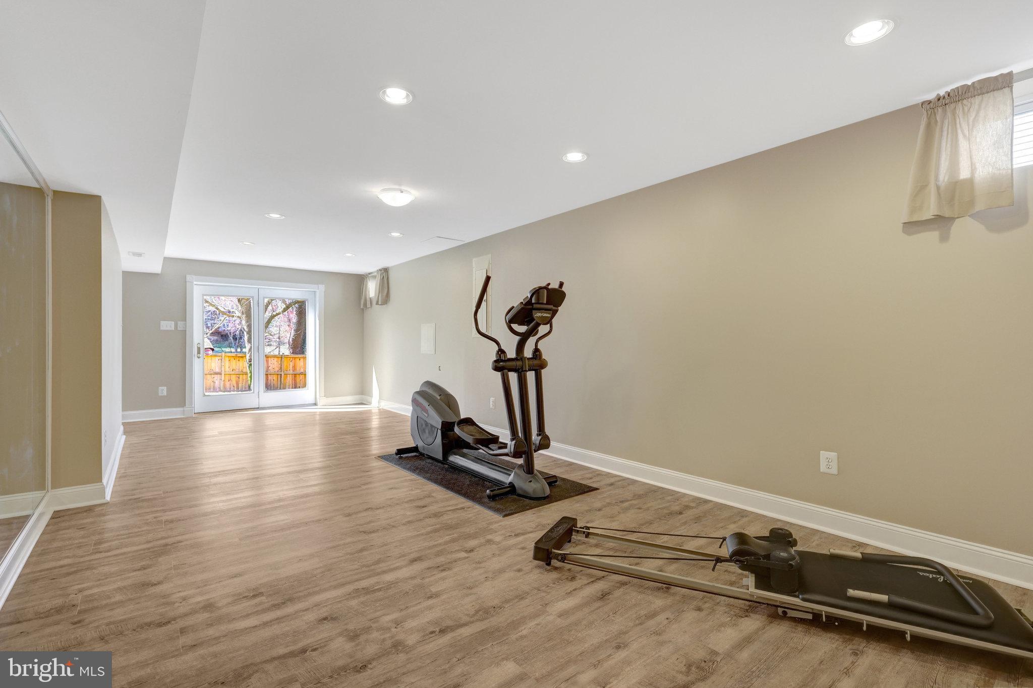 12513 Ridgegate Drive Herndon, VA 20170 - Photo 51 of 72 a view of a room with gym equipment