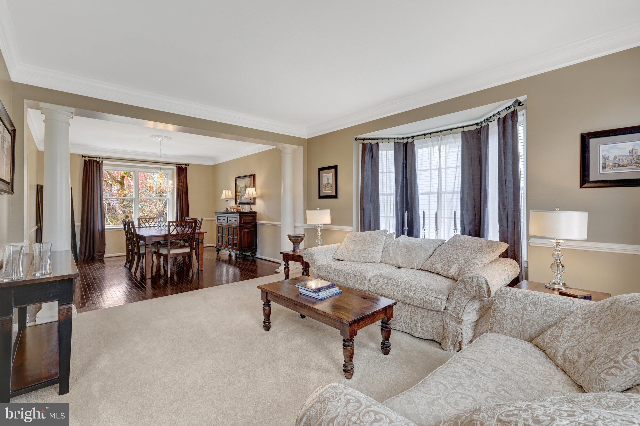 12513 Ridgegate Drive Herndon, VA 20170 - Photo 10 of 72 View to living/dining area