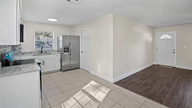 a view of empty room