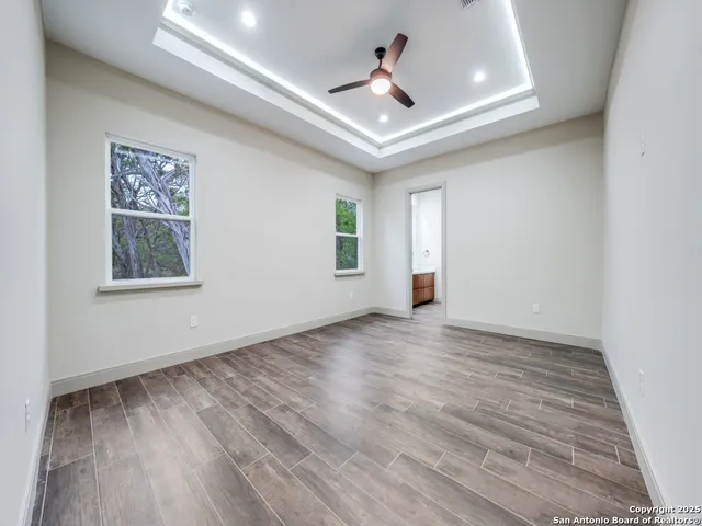 wooden floor in an empty room