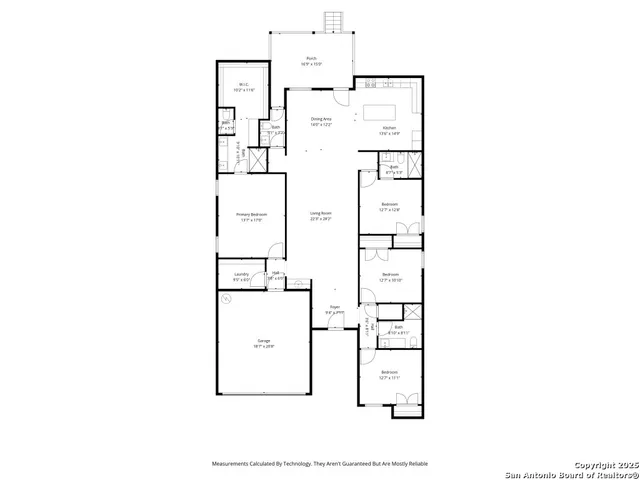 a picture of a floor plan