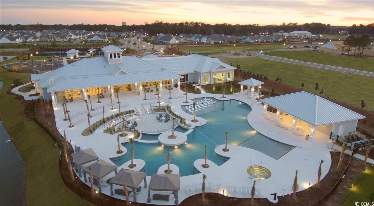 5960 Bolsena Place Myrtle Beach, SC 29572 - Photo 39 of 40 View of pool at dusk