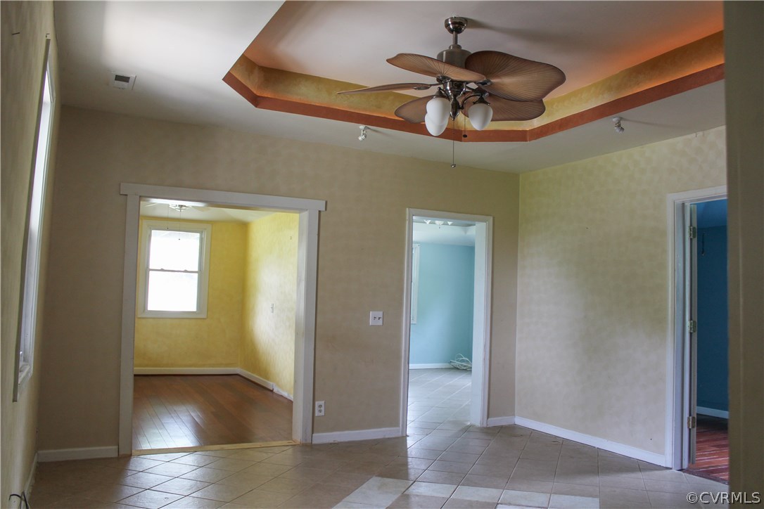 2729 Arritt Road Partlow, VA 22534 - Photo 14 of 30 a view of empty room and wooden floor