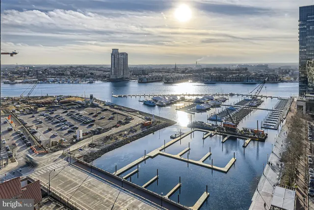 a view of a city from a balcony