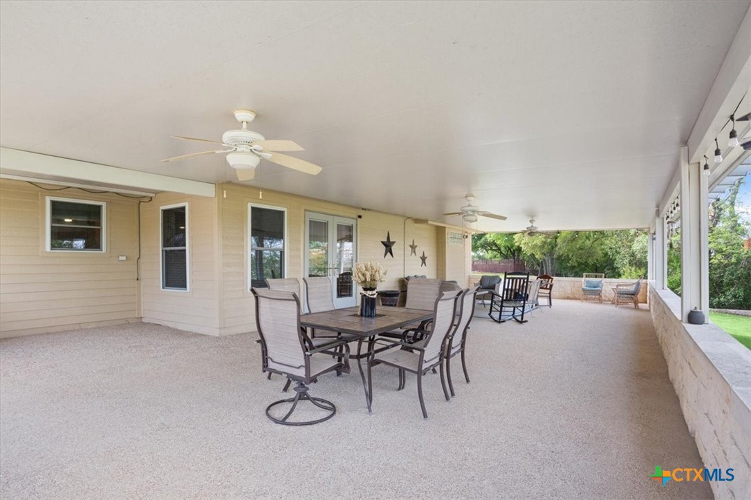 5943 Gavin Ridge Road Belton, TX 76513 - Photo 22 of 28 Huge 20x50 patio perfect for entertaining and spending time outdoors.