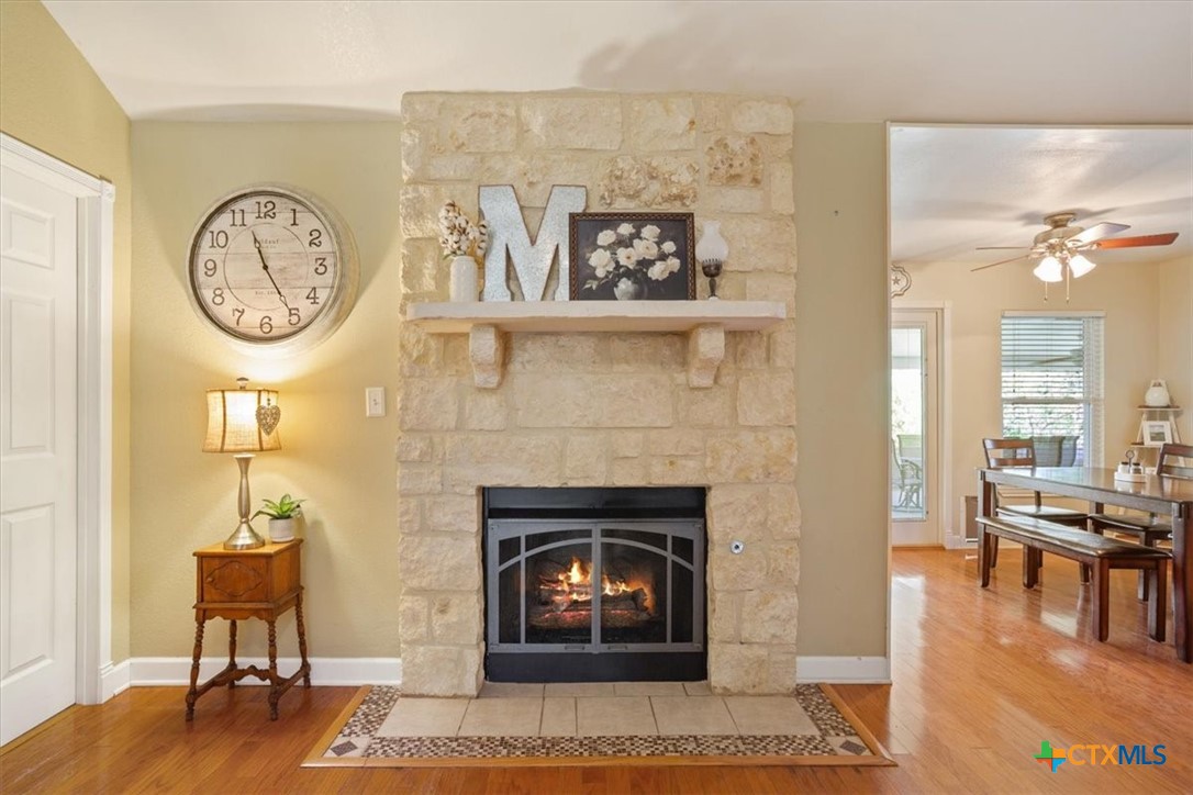 5943 Gavin Ridge Road Belton, TX 76513 - Photo 9 of 28 Gas fireplace supplied by 120 gallon tank.