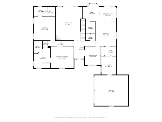 a picture of a bench in the wall