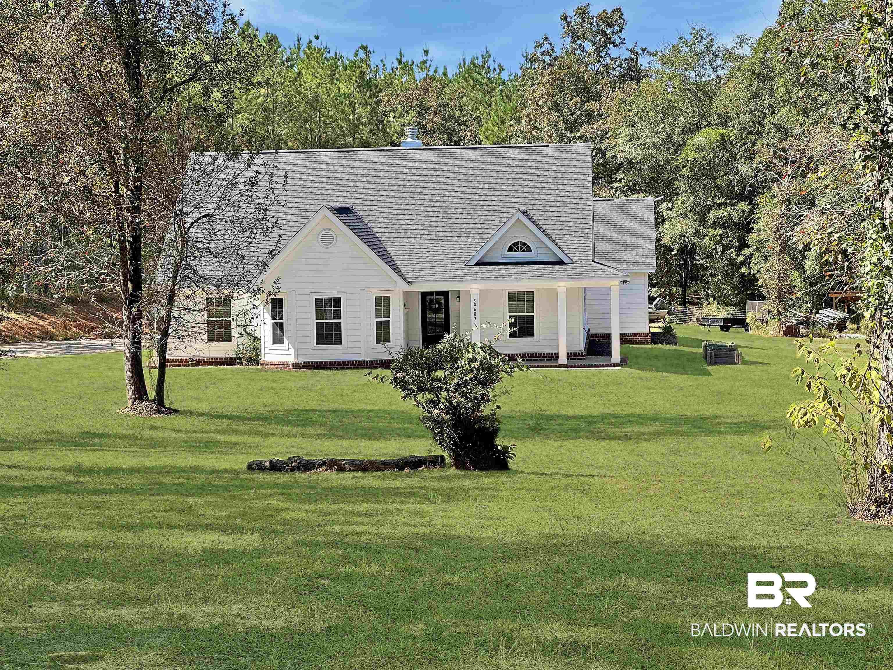 30687 Brady Road Robertsdale, AL 36567 - Photo 46 of 53 Here is an additional view showing the front of the house.