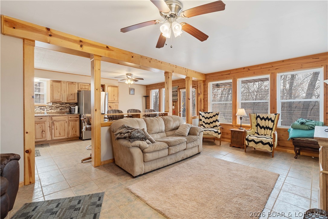 31048 Broken Circle Road Stover, MO 65078 - Photo 7 of 59 Natural light & sights of nature flood the main li