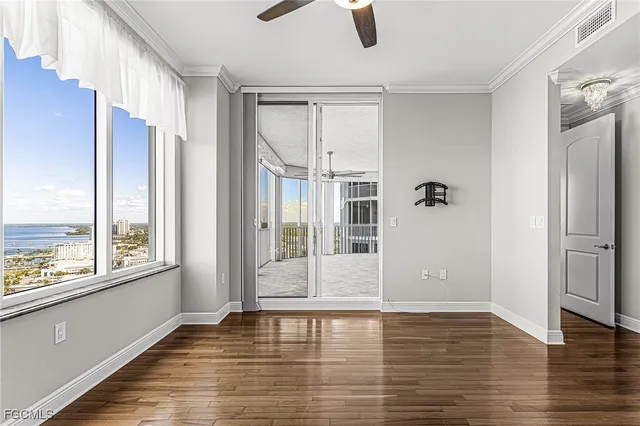 a living room with furniture and window