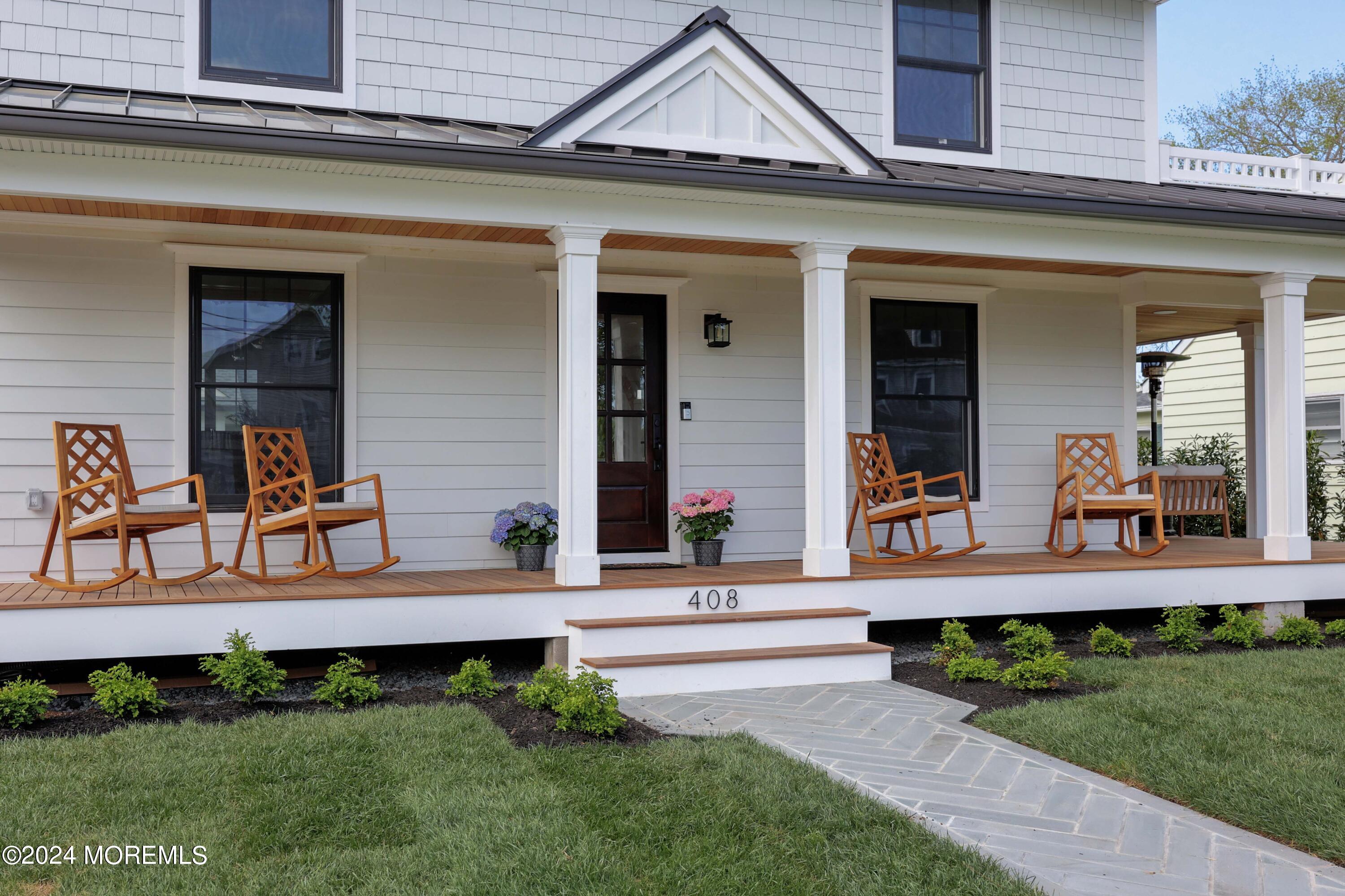 408 Central Avenue Spring Lake, NJ 07762 - Photo 3 of 46 front view of house with a yard