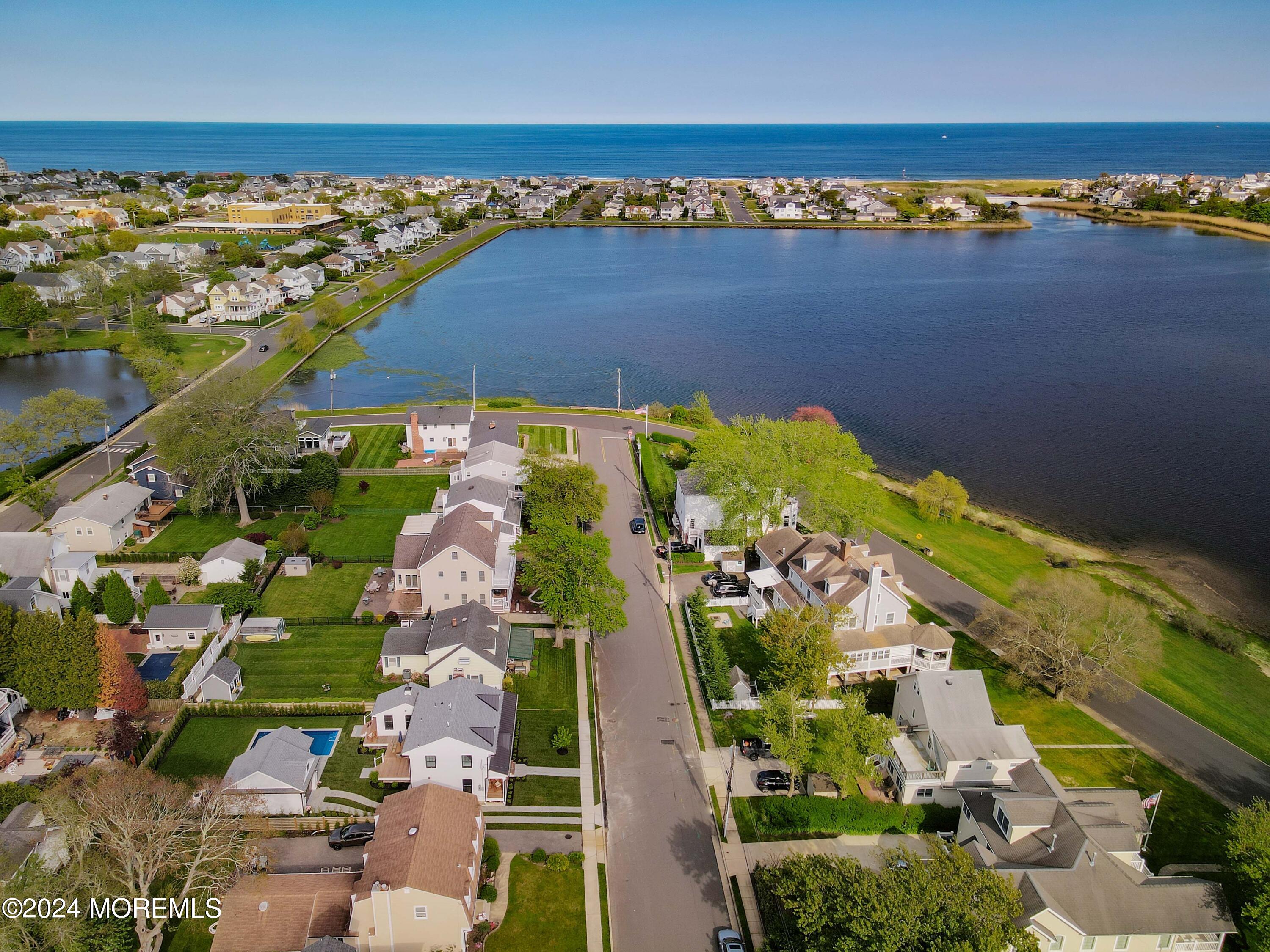 408 Central Avenue Spring Lake, NJ 07762 - Photo 7 of 46 a view of a city and ocean view