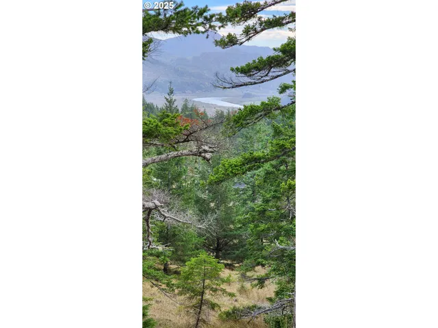 a view of a city and mountain view