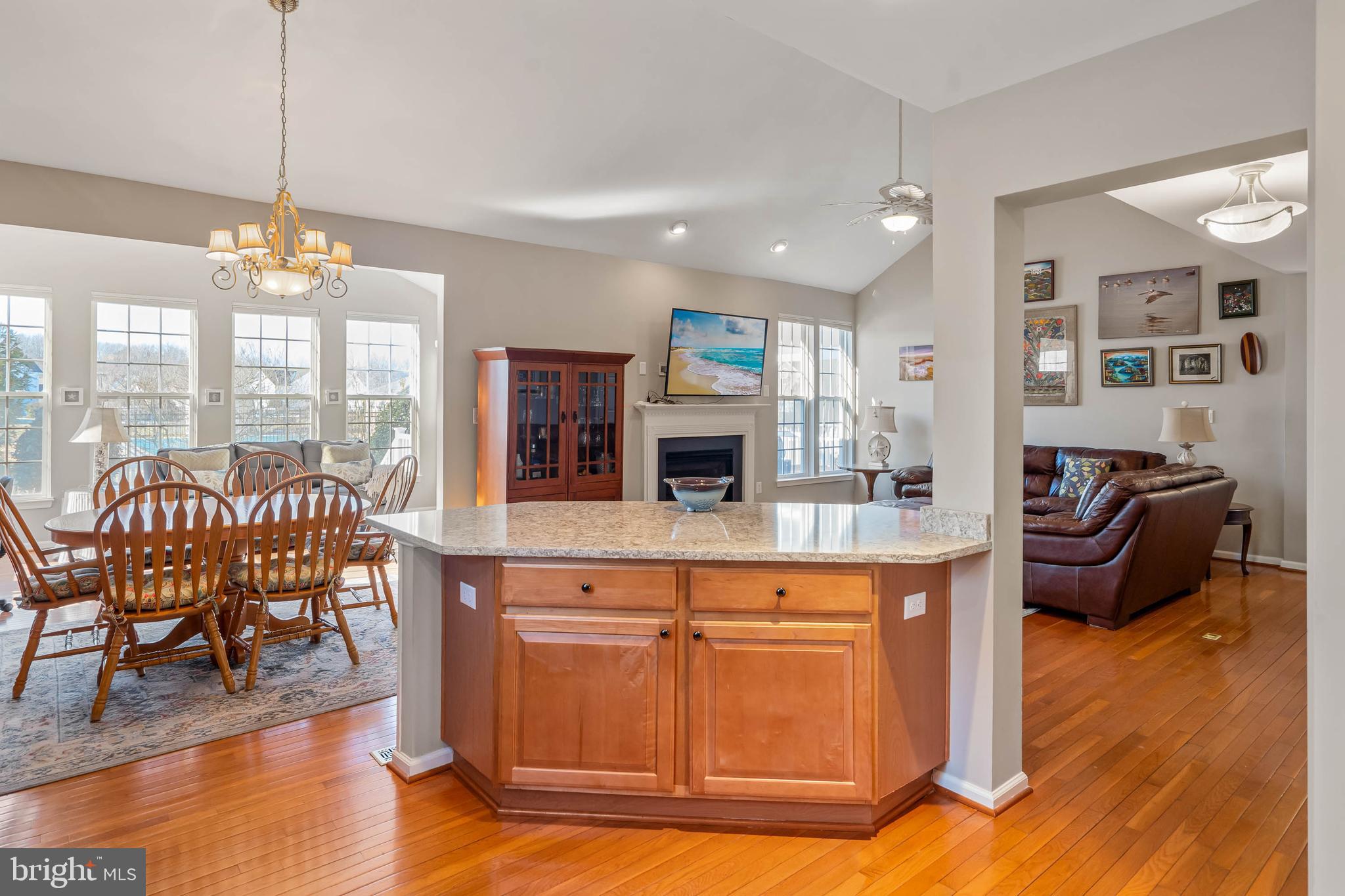 37140 Lord Baltimore Lane Ocean View, DE 19970 - Photo 13 of 56 a living room with fireplace furniture and a wooden floor