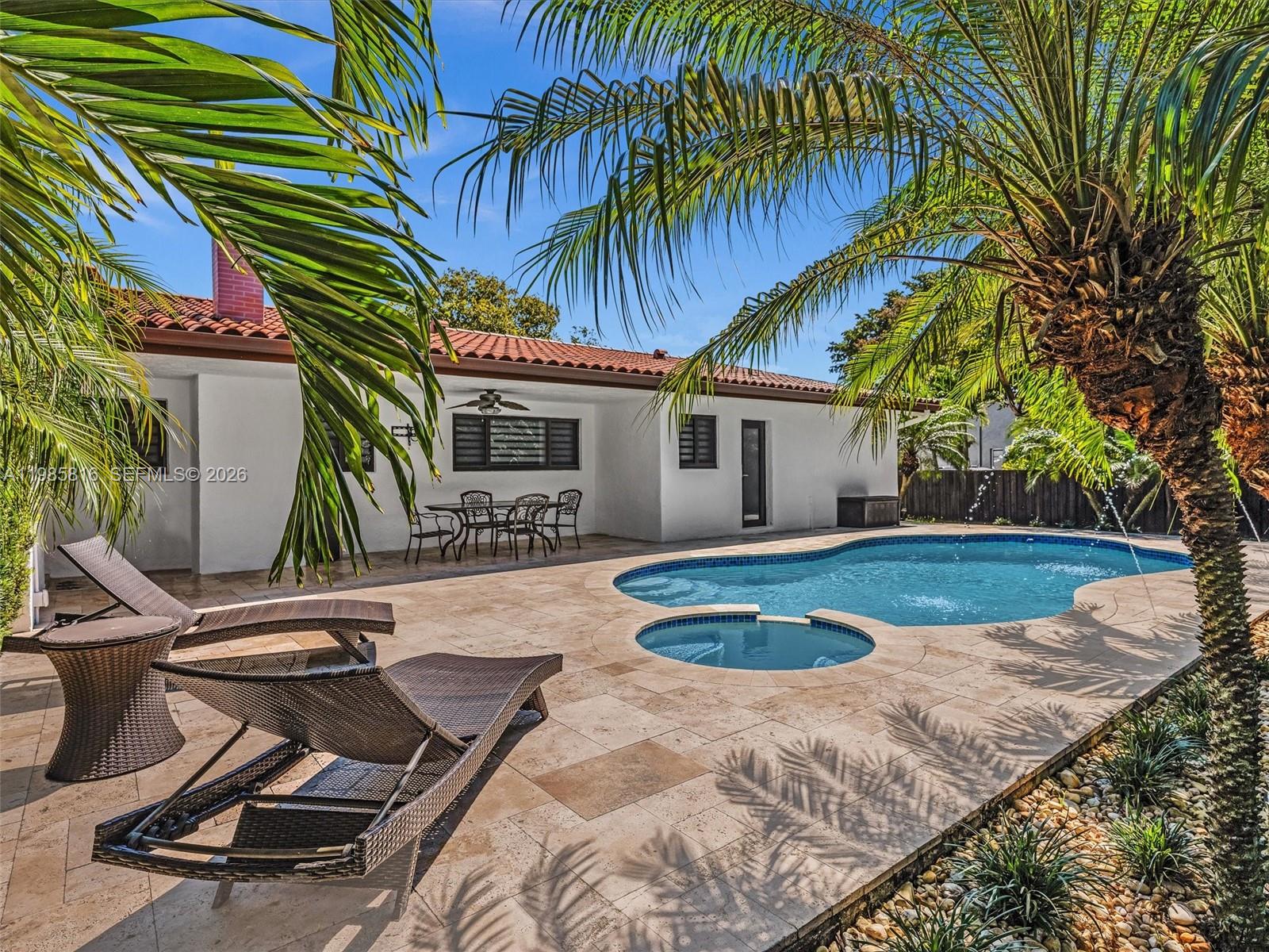 4501 Southwest 133rd Avenue Southwest Ranches, FL 33330 - Photo 79 of 100 a view of a house with pool and sitting area