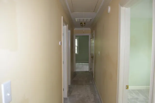 a view of a hallway