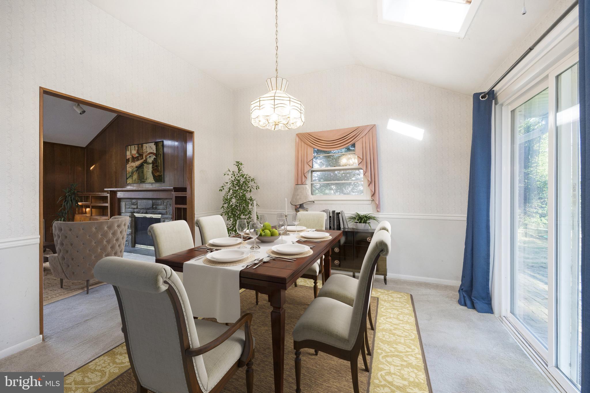 198 Devonshire Road Devon, PA 19333 - Photo 3 of 25 Virtually Staged Dining Room
