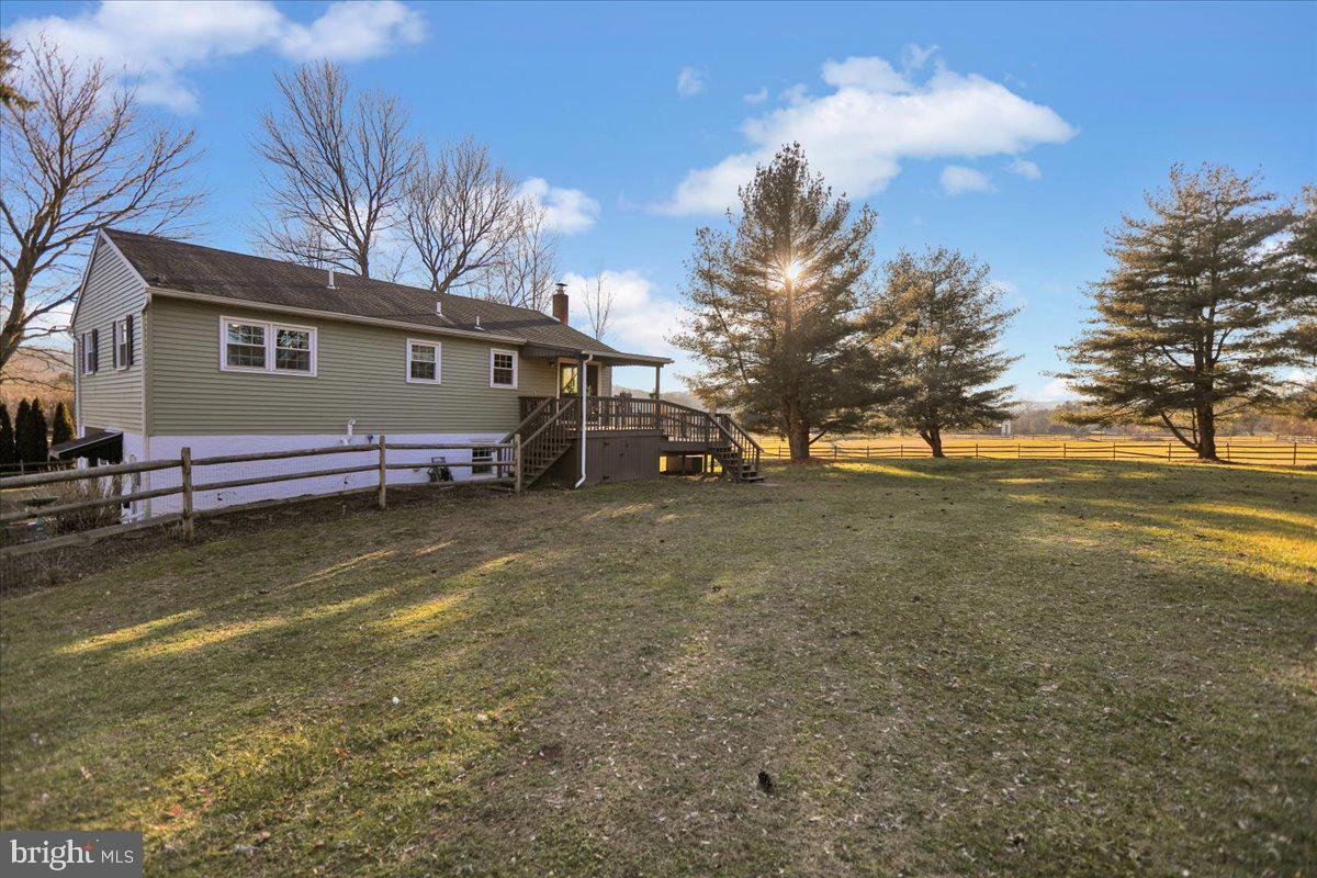 44 Moore Road Mohnton, PA 19540 - Photo 43 of 51 a view of a house with backyard and tree s