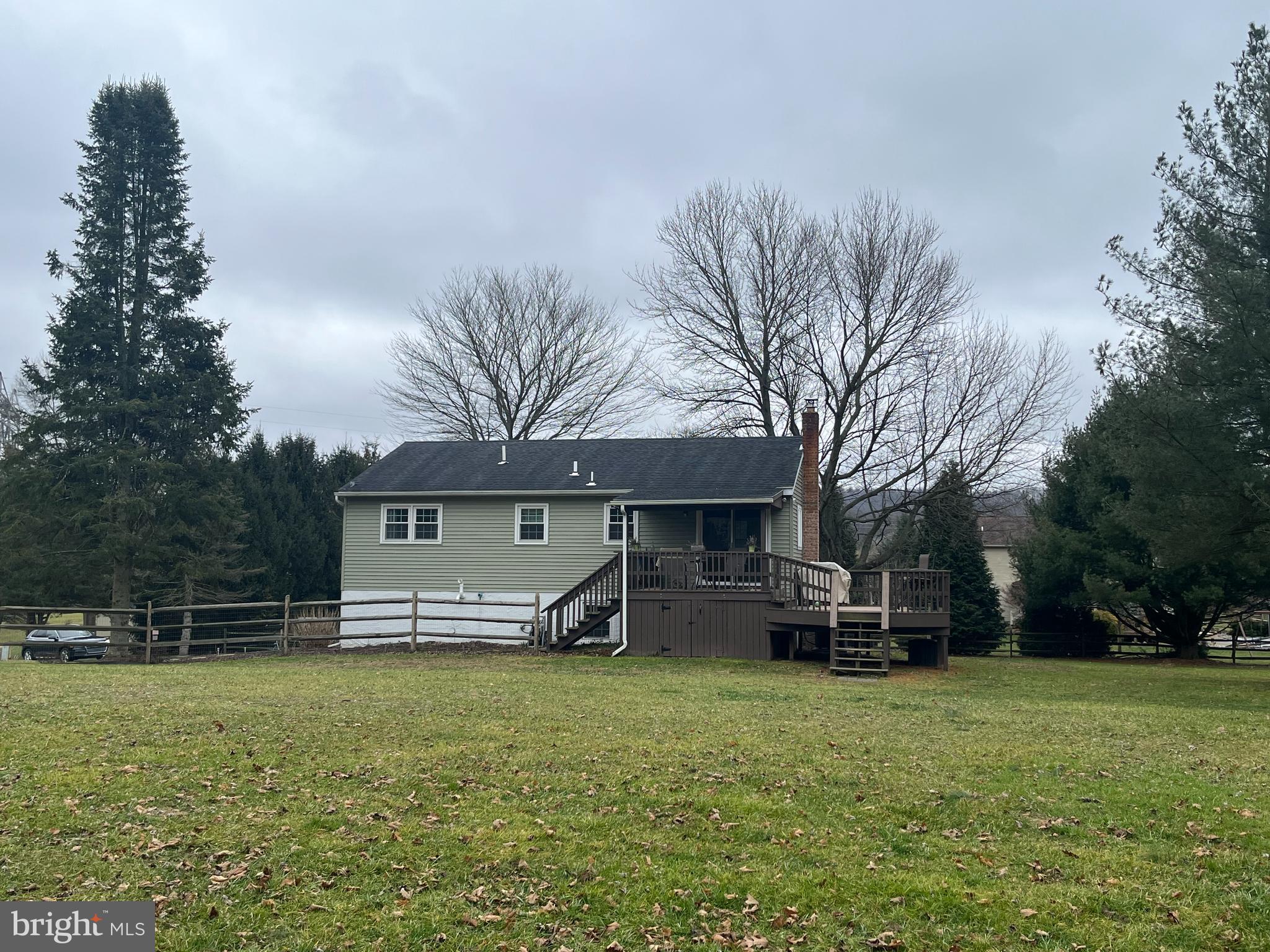 44 Moore Road Mohnton, PA 19540 - Photo 6 of 51 a view of a house with backyard and a tree