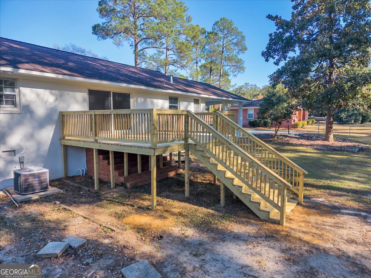 1806 Knox Street Dublin, GA 31021 - Photo 43 of 49 a view of a house with a balcony