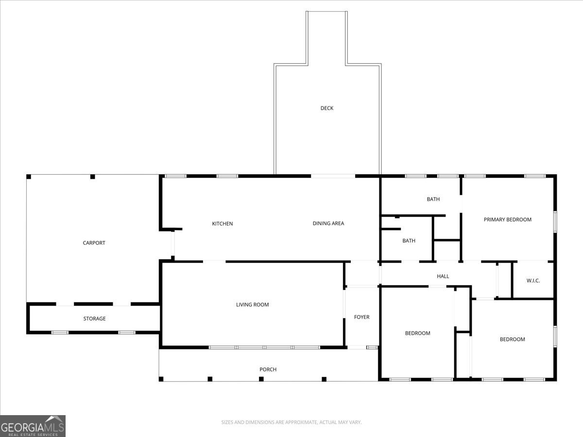 1806 Knox Street Dublin, GA 31021 - Photo 49 of 49 a picture of floor plan