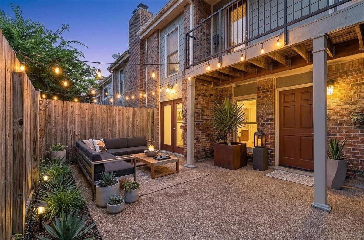 700 St Augustine Square, Unit D Memphis, TN 38104 - Photo 1 of 31 a view of a patio with couches and potted plants