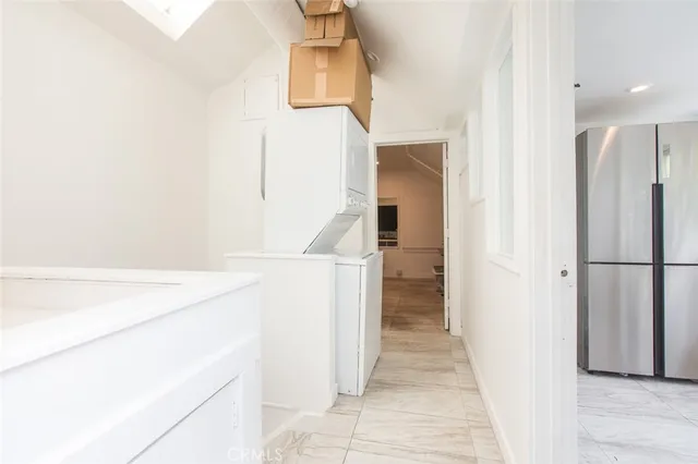 a backyard of a house