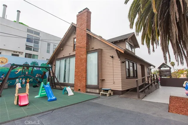 a view of outdoor space with seating area and barbeque oven