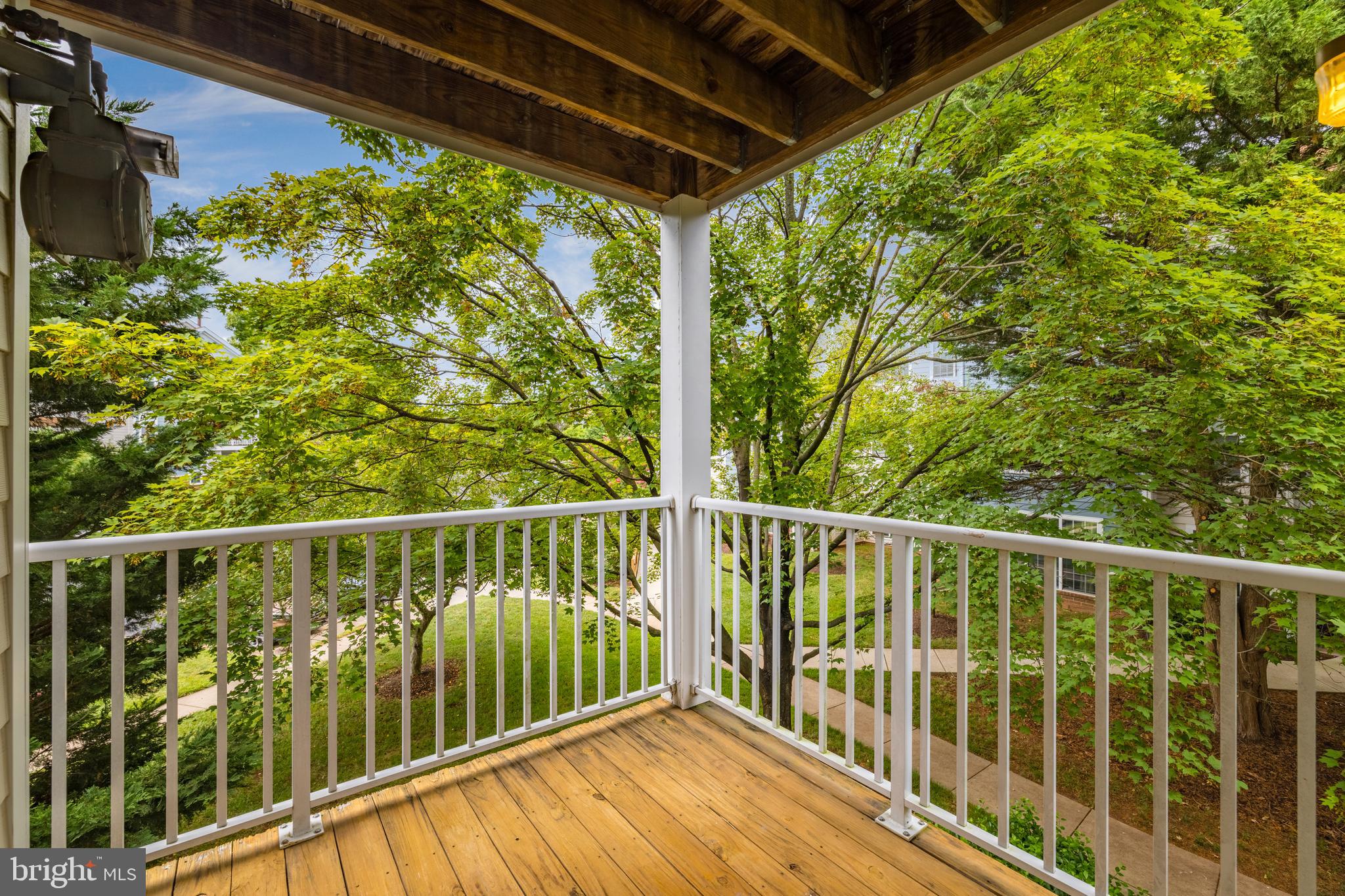 20977 Timber Ridge Terrace, Unit 204 Ashburn, VA 20147 - Photo 23 of 27 Balcony