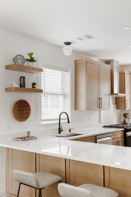 4007 Avenue F Austin, TX 78751 - Photo 14 of 35 a bathroom with a sink and a mirror