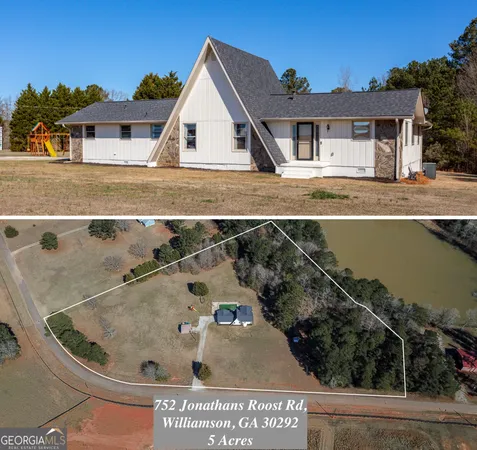$335,000 | 752 Jonathans Roost Road, Williamson, GA 30292