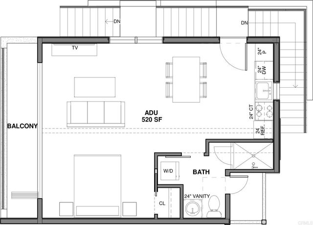 a picture of a bathroom with a window