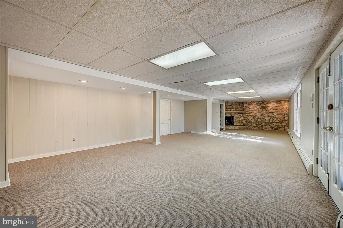 339 Susquehanna Road Ambler, PA 19002 - Photo 50 of 73 Basement Finished Family Room with Fireplace