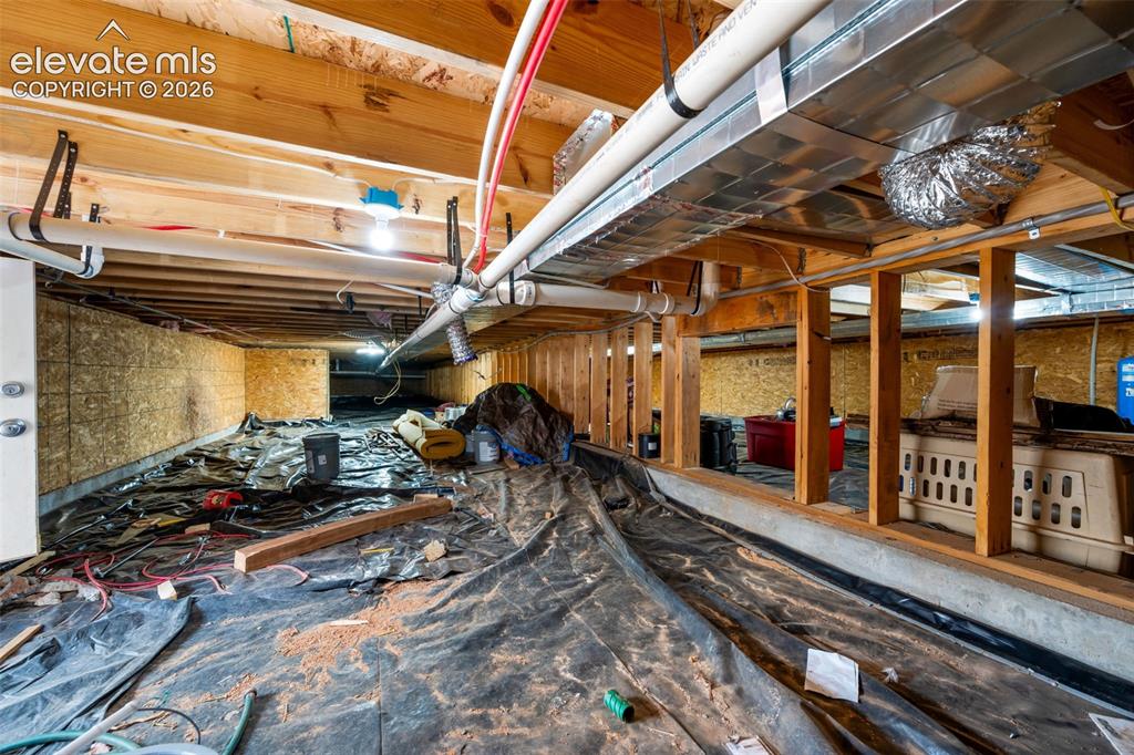 156 Fossil Creek Road Florissant, CO 80816 - Photo 35 of 47 5 Ft Crawl Space.