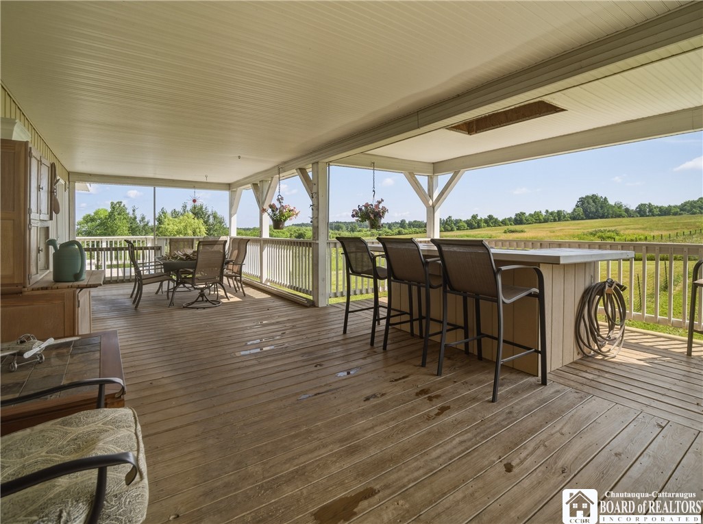 1546 Swede Road Harmony, NY 14710 - Photo 28 of 49 What a view!!! Bar & cook station on the other side